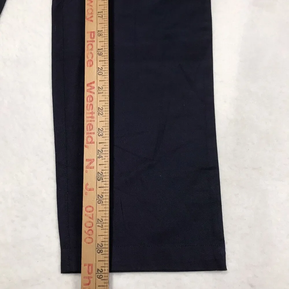 NWT FABLETICS High Side Chino Men 36x29 Navy Blue Wrinkle Resist Stretch Golf